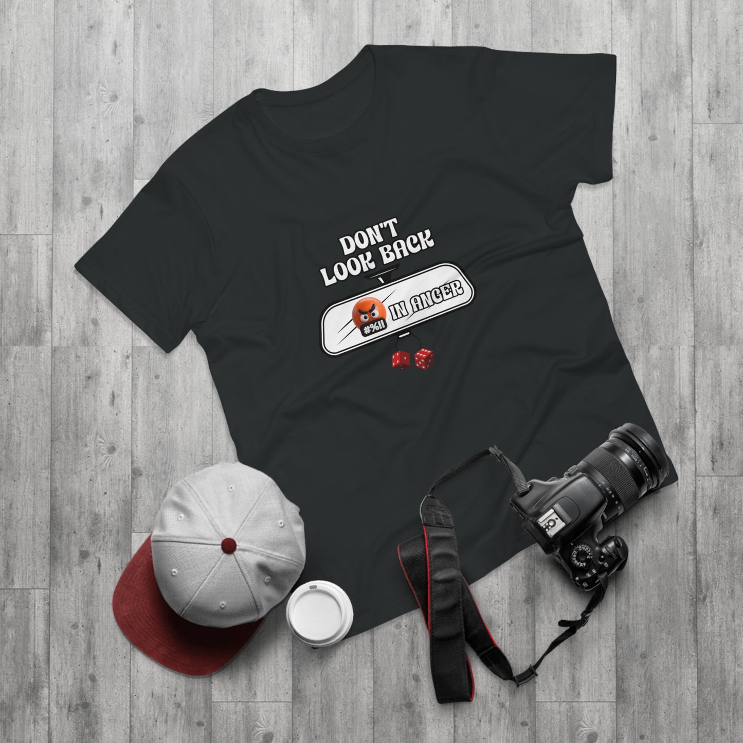 Don't Look Back in Anger Men's T-Shirt, Motivational