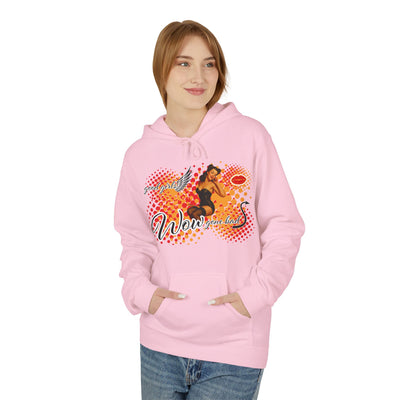 Pin up Girl Vintage Hoodie - WOW