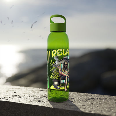 Chic Water Bottle -Wasserflasche  Why not just relax