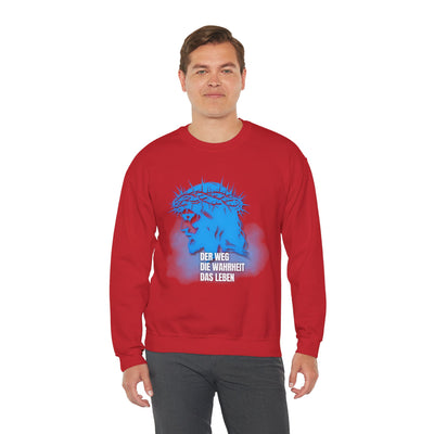 Sweatshirt Jesus "Der Weg - Die Wahrheit - Das Leben"