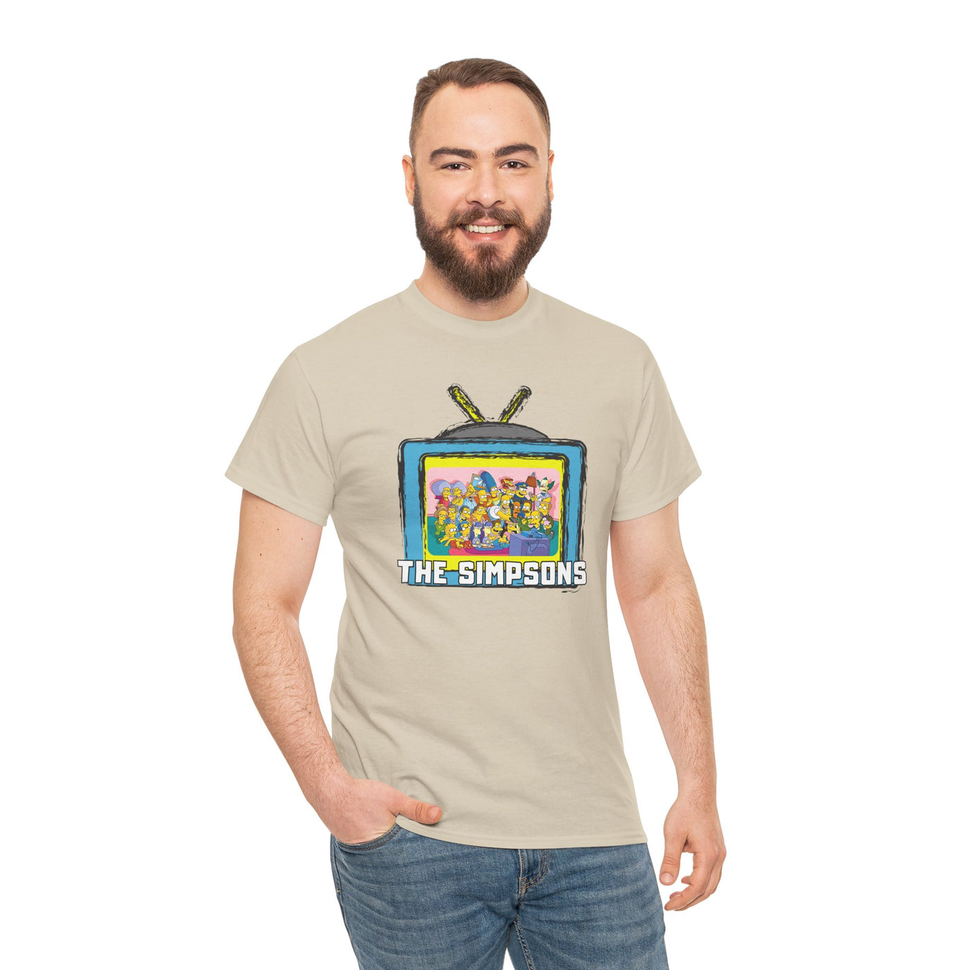 The Simpsons Unisex Heavy Cotton Shirt