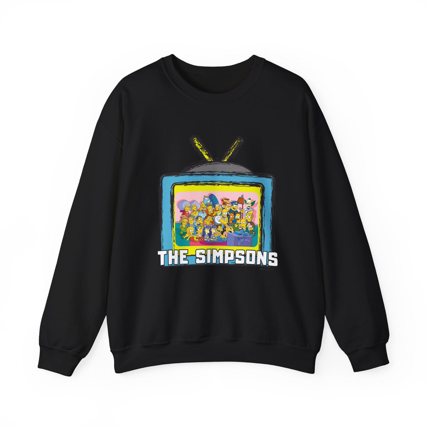 The Simpsons Unisex Heavy Cotton Sweatshirt