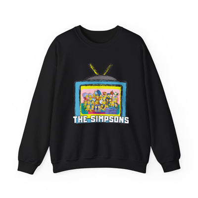 The Simpsons Unisex Heavy Cotton Sweatshirt