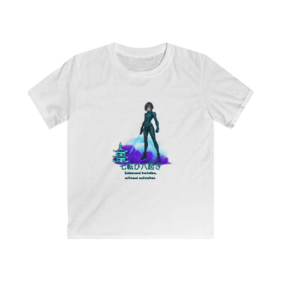 T-Shirt - Anime "siebenmal hinfallen - achtmal aufstehen" for Teens