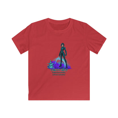 T-Shirt - Anime "siebenmal hinfallen - achtmal aufstehen" for Teens