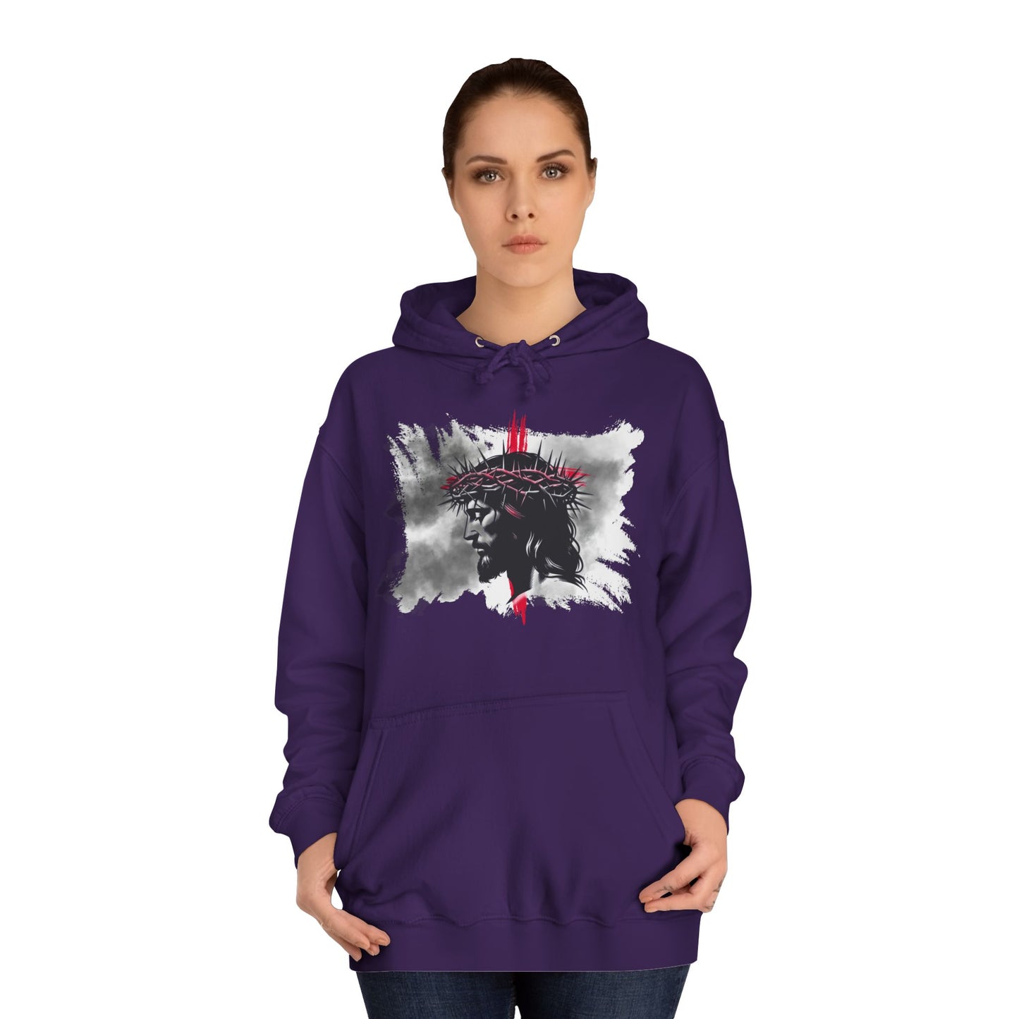 Jesus blessed - saved - loved Hoodie