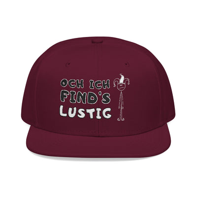 "Oh I find it funny" Snapback Hat, Baseball Cap, Cap