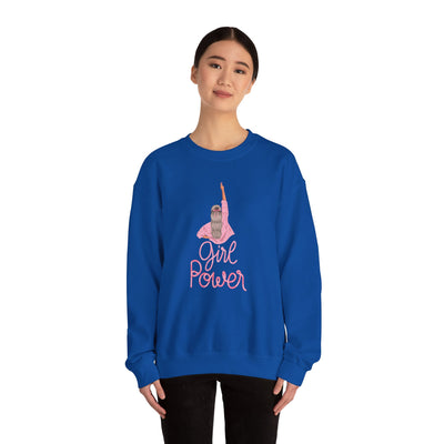 Girl Power Unisex Crewneck Sweatshirt,