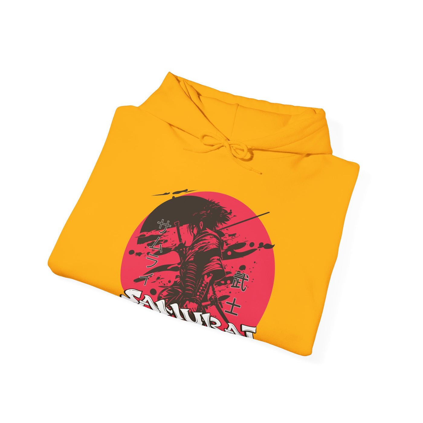 Samurai Inspired Hoodie, Cozy Streetwear,