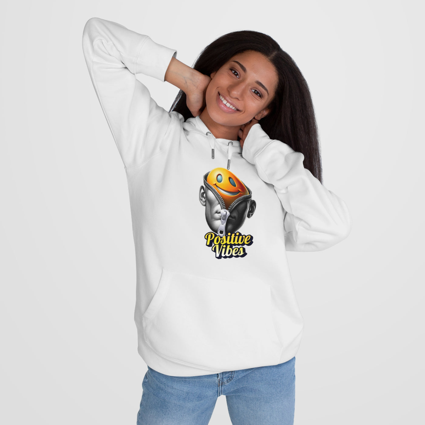 Positive Vibes King Hoodie