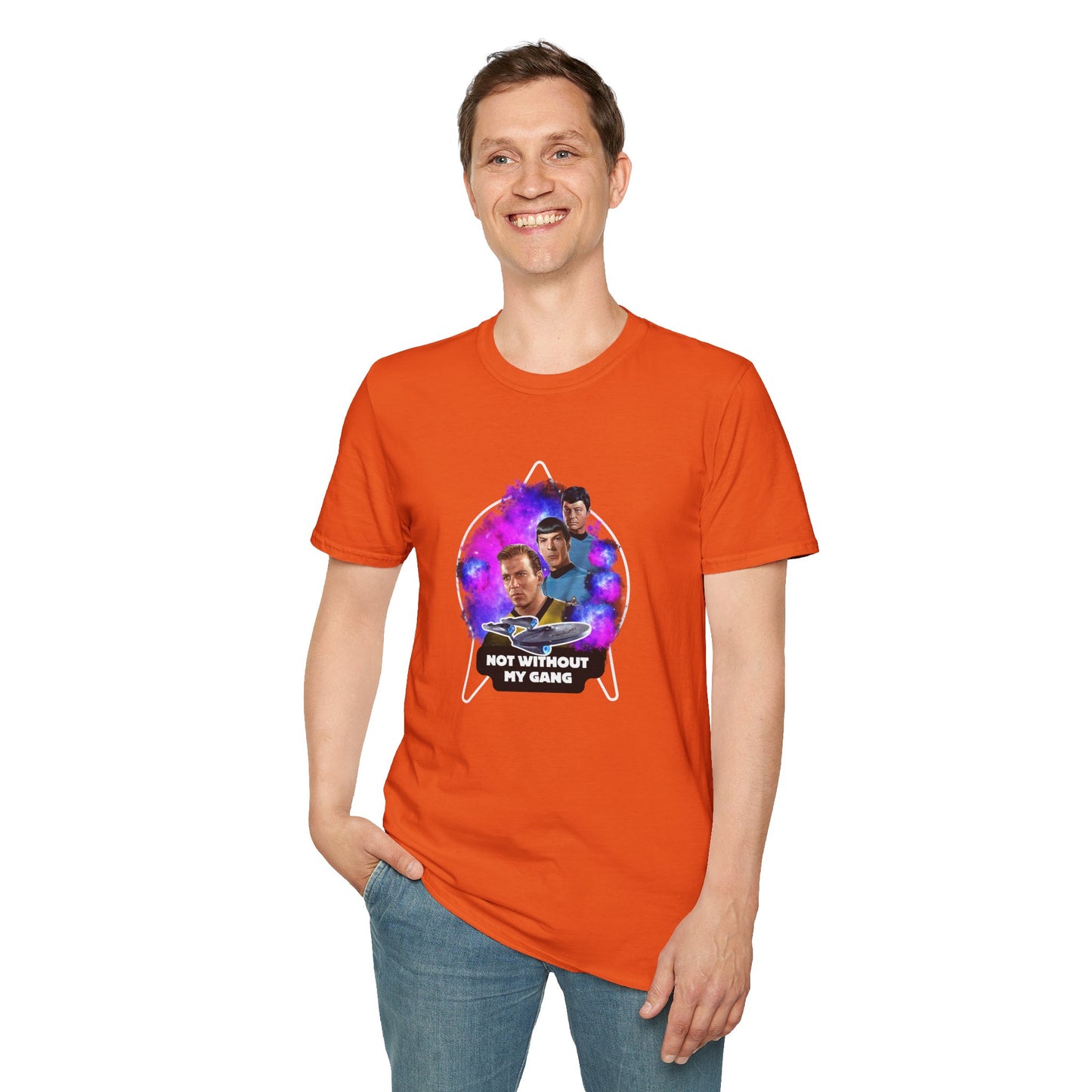Not Without My Gang Unisex T-Shirt - Nostalgic Space Adventure Tee for Fans