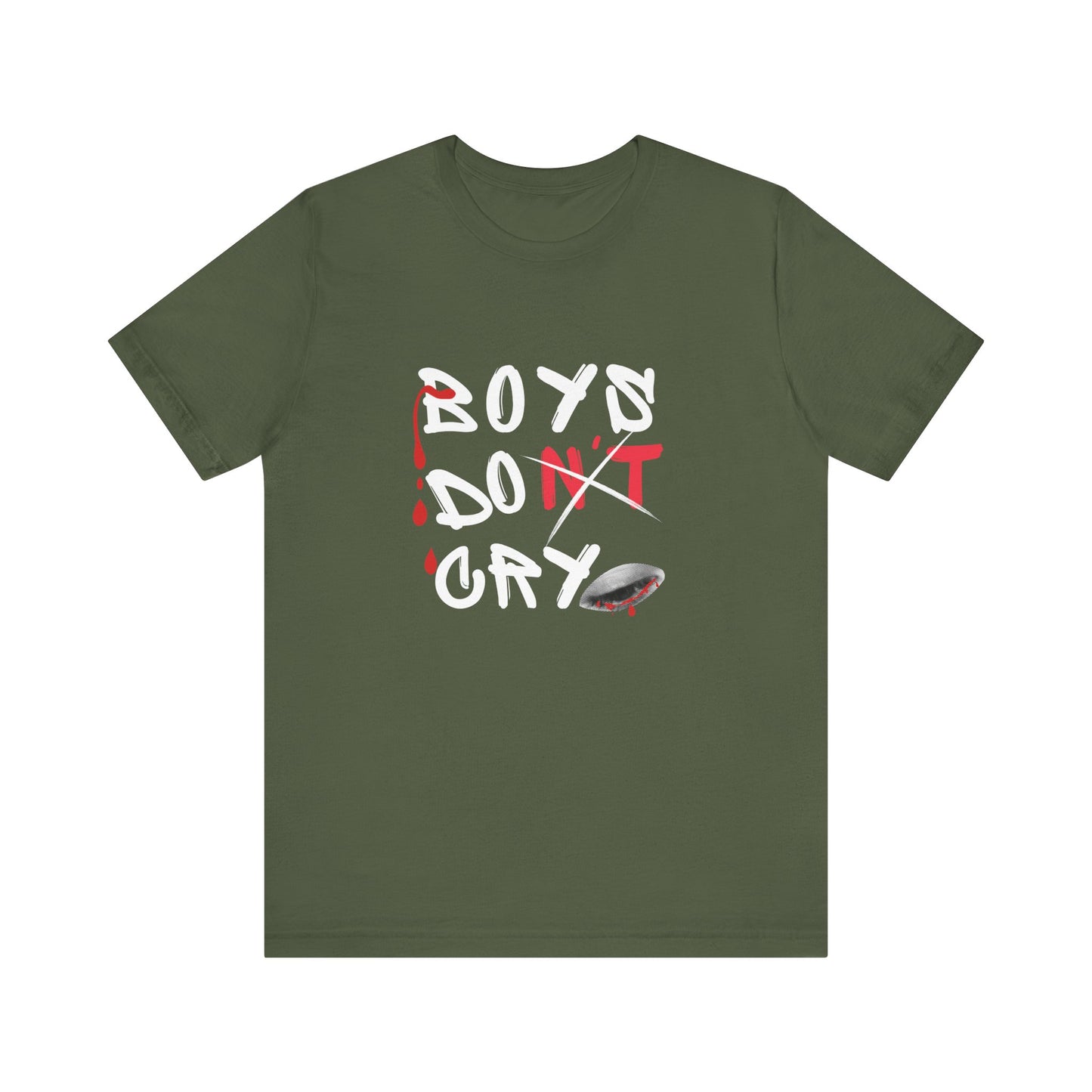 Boys Don't Cry  for Men, Casual T shirt