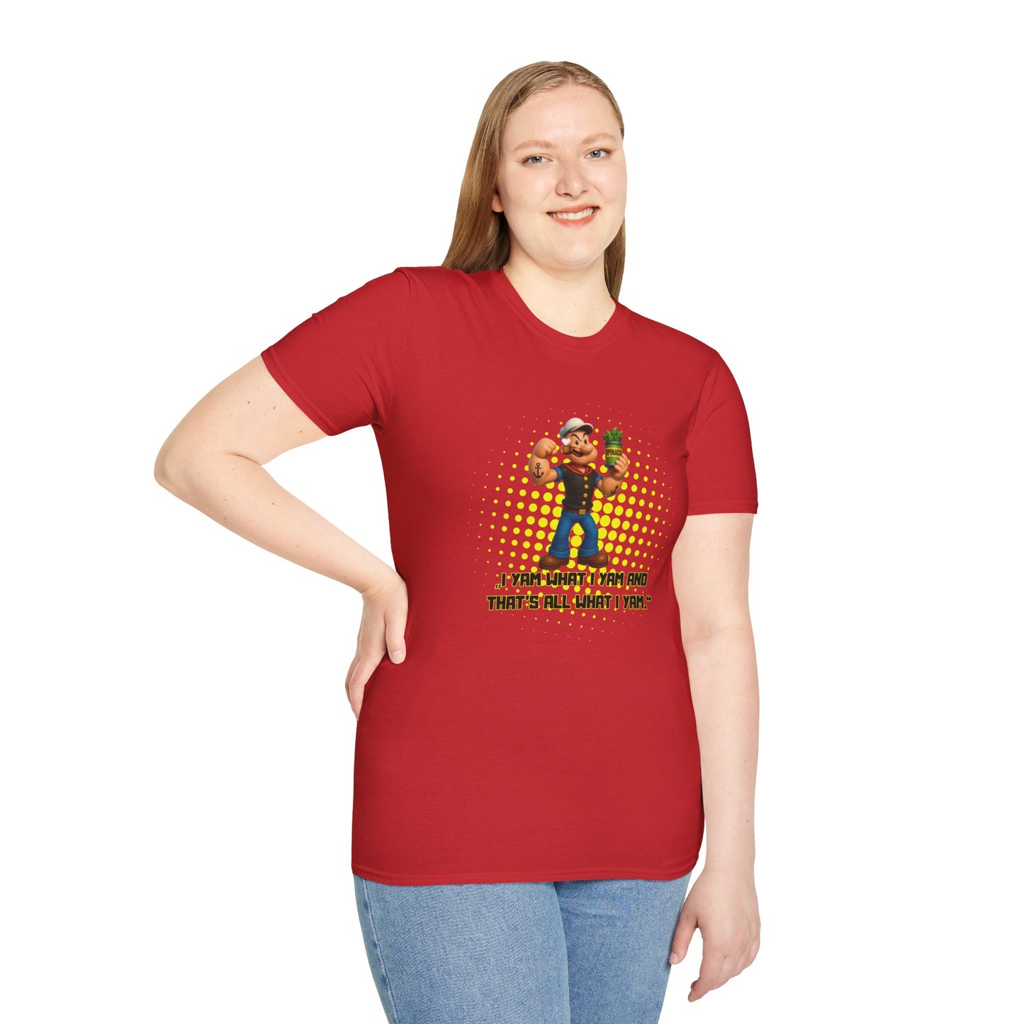 Retro Popeye Unisex Softstyle T-Shirt