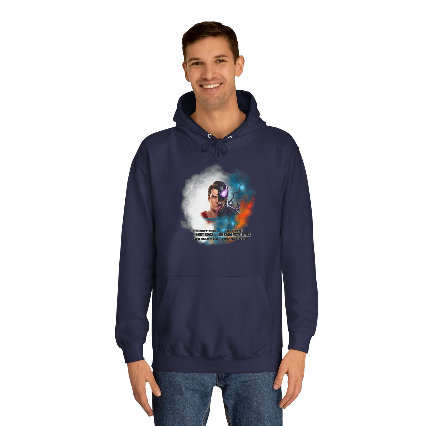 Superman meets Venom Hoodie