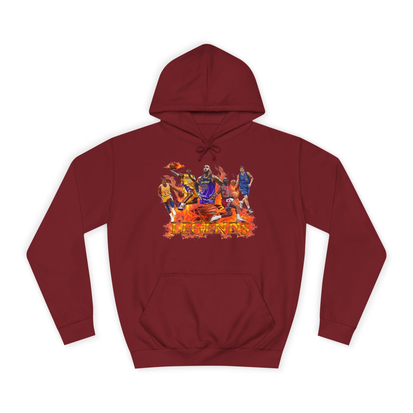 Unisex Sports Hoodie, Legends of Basketball