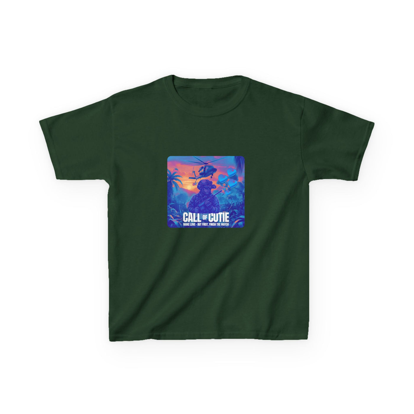 Call of Cutie Unisex Oversized Boxy Tee - Chill Vibes for Game Lovers for Teens