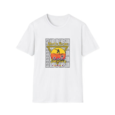 Island in the Sun Unisex Softstyle T-Shirt -Beach Vibes