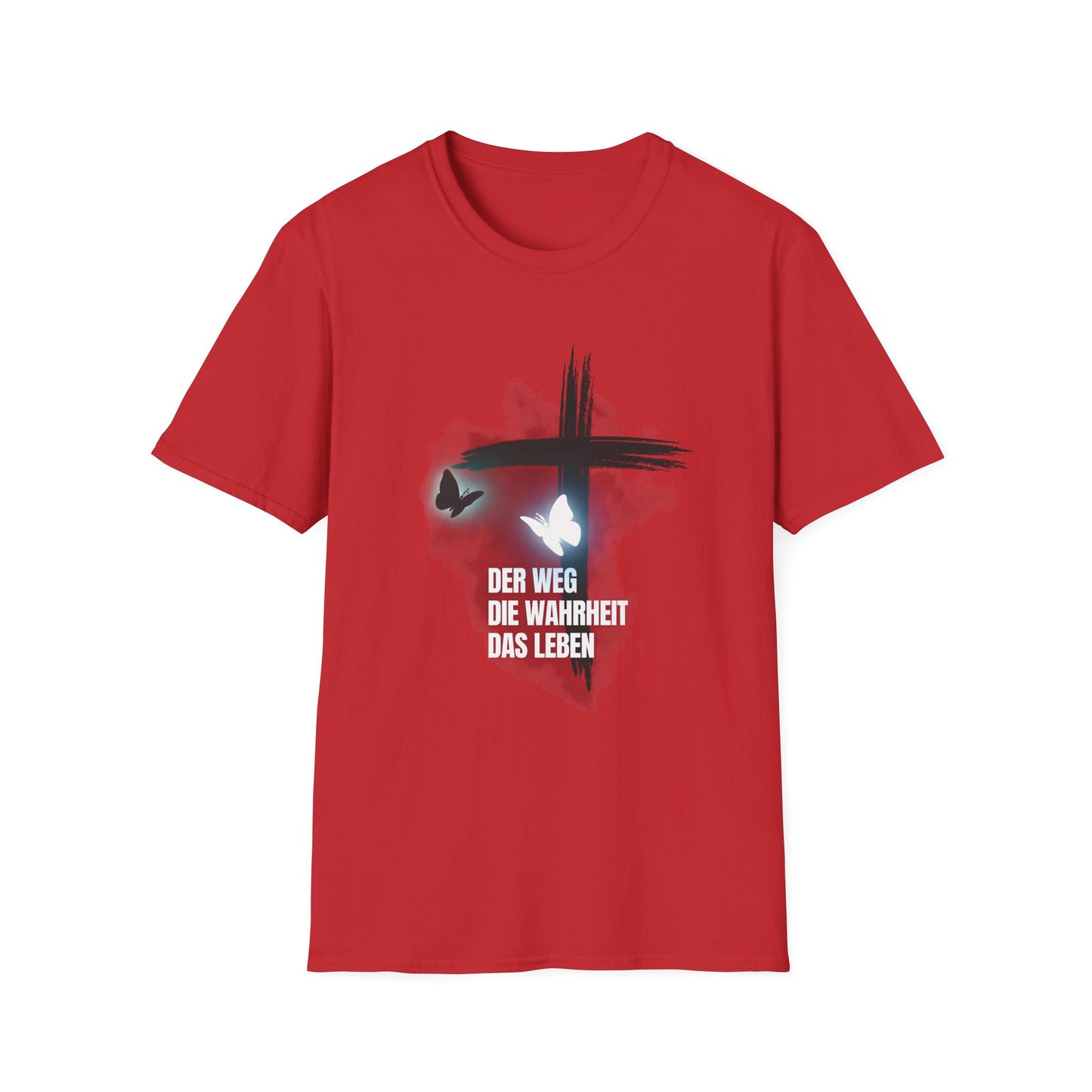 Faith-Inspired Unisex Softstyle T-Shirt – Spiritual, Jesus, Christian,