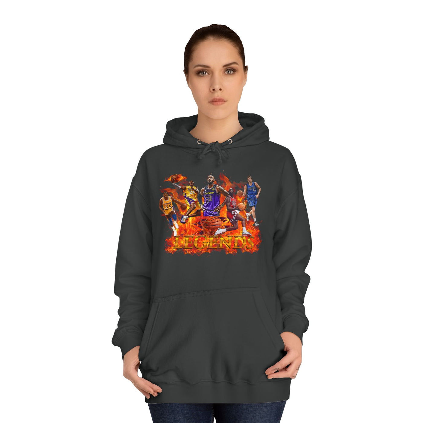 Unisex Sports Hoodie, Legends of Basketball