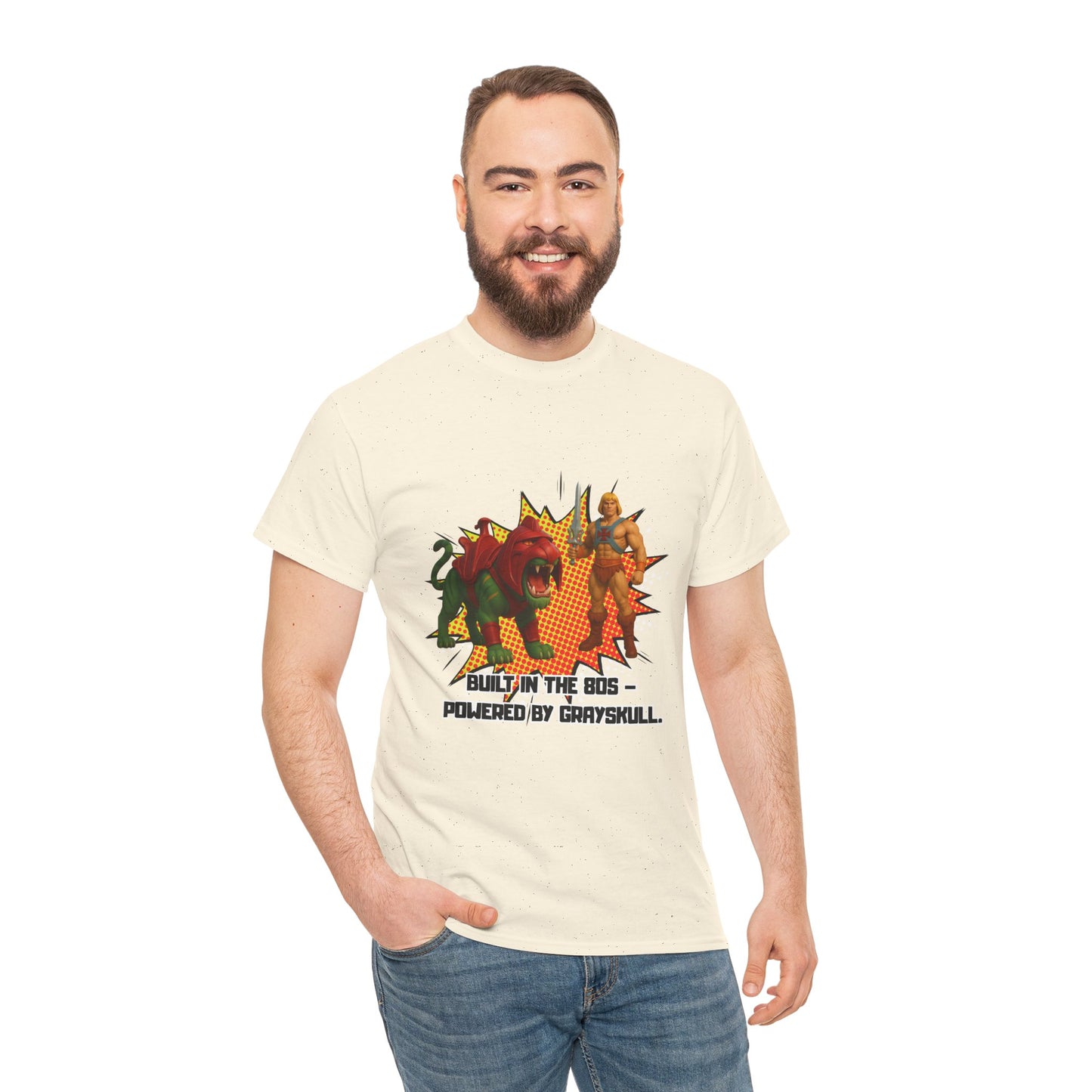He-Man Unisex Vintage Master of the Universe Retro T-Shirt