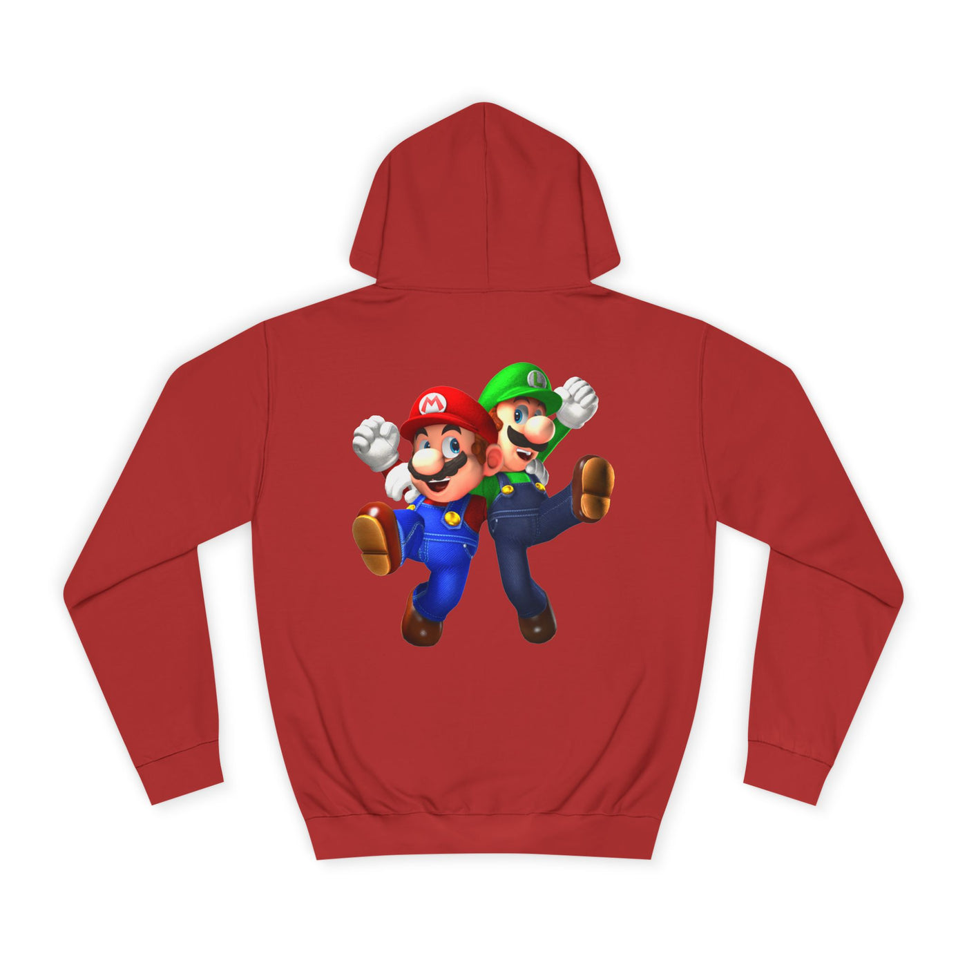 Super Bros College Hoodie, Unisex Gaming Hoodie