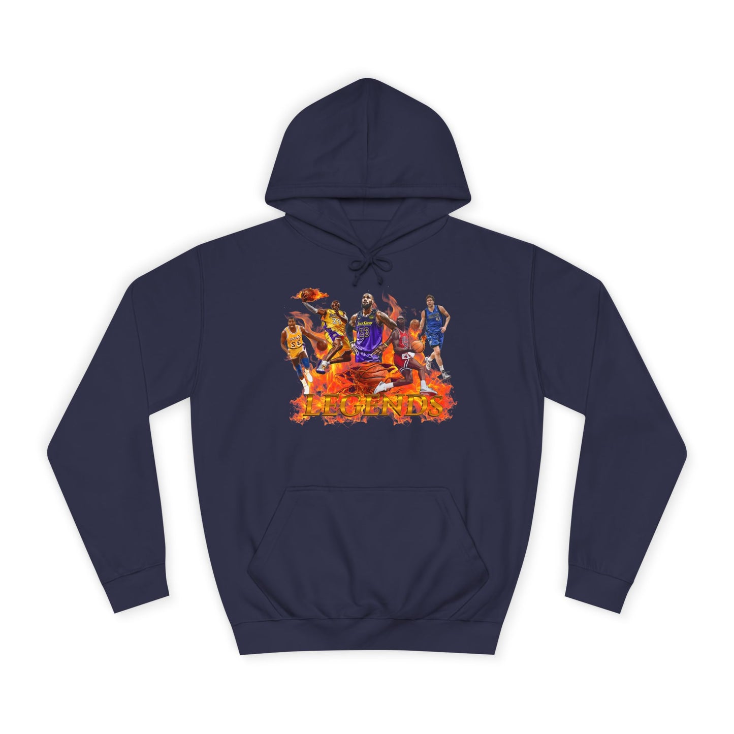 Unisex Sports Hoodie, Legends of Basketball