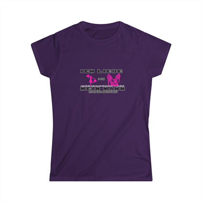 Ich Liebe Mein Mann - Unisex Jersey Short Sleeve Tee, Romantic German Love Shirt
