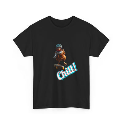Chill Skateboarding Chicken Shirt
