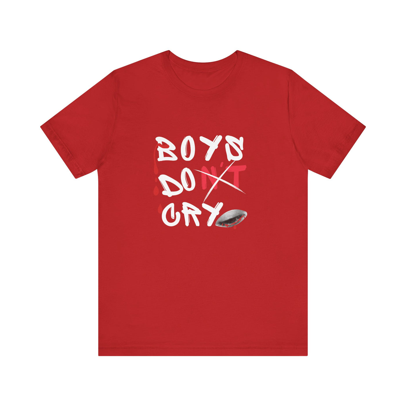 Boys Don't Cry for Men, Casual T-shirt