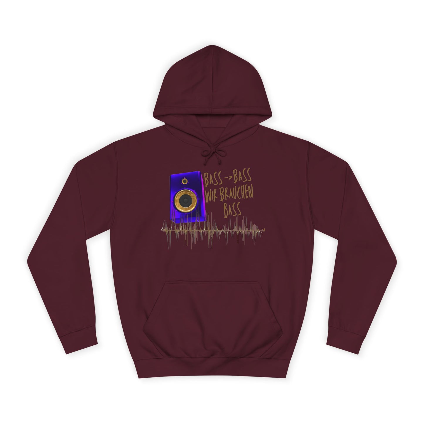 Bass, Bass wir brauchen Bass! Audio Vibes Hoodie | Unisex