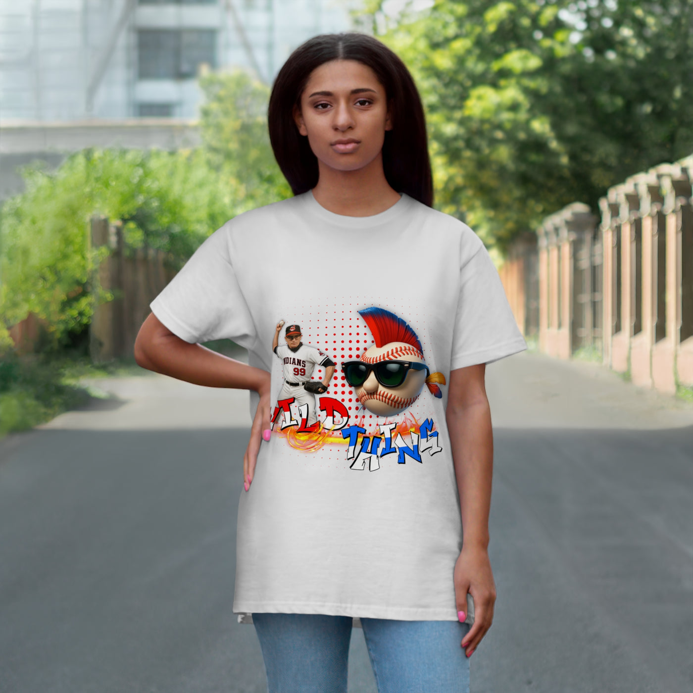 Charlie Sheen Wild Thing  - Baseball Fan T-Shirt