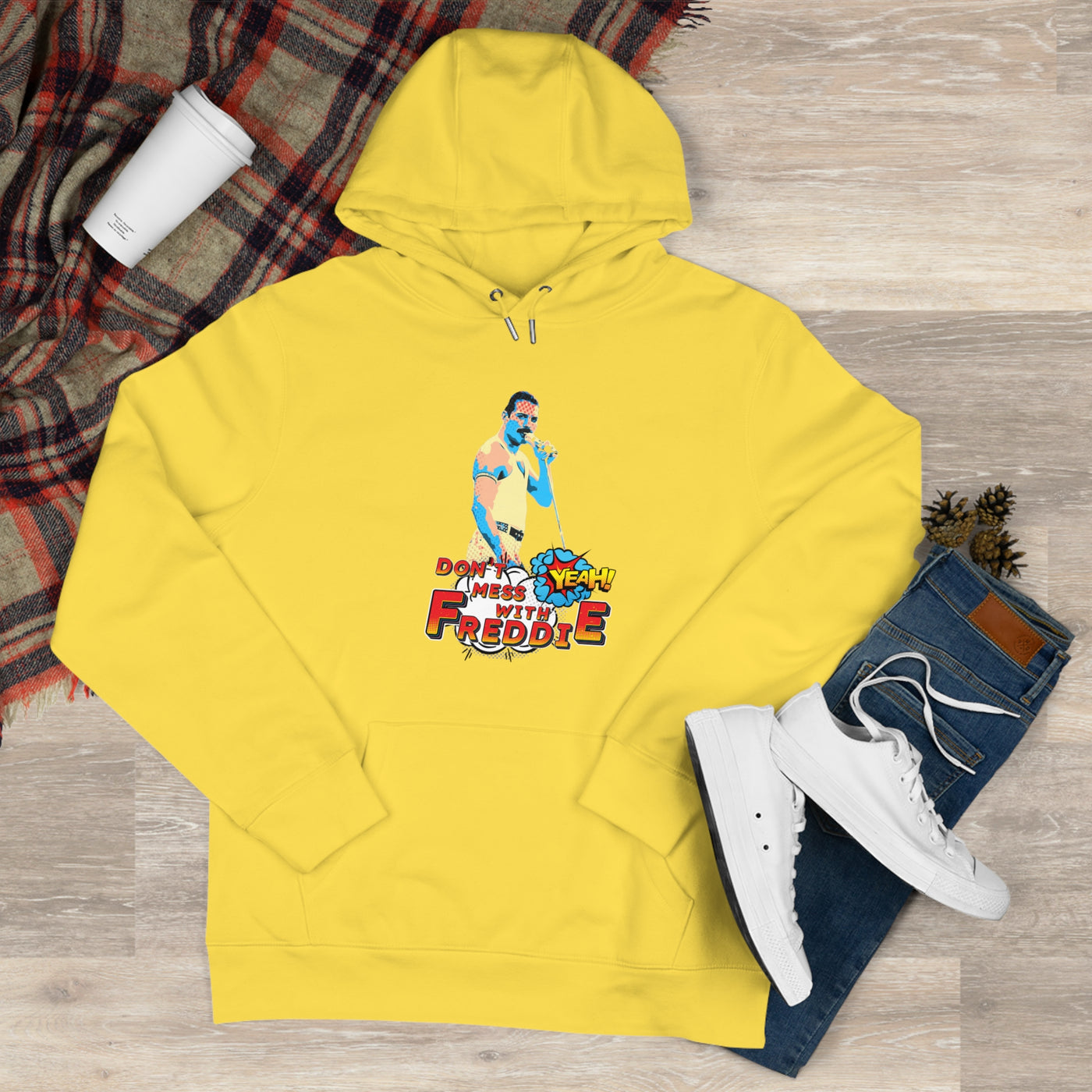 Hoodie - Retro Freddie Queen Design