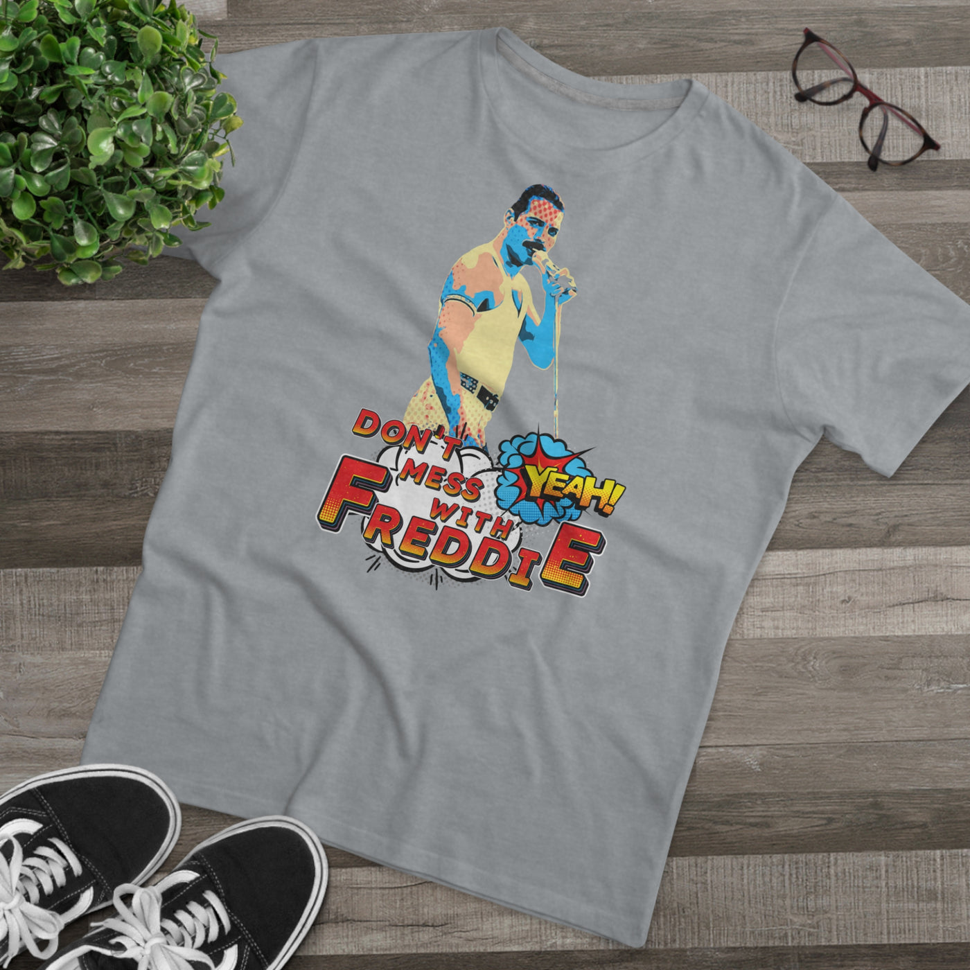 Freddy-Inspired Graphic Tee - Fun & Bold Modern Fit Shirt