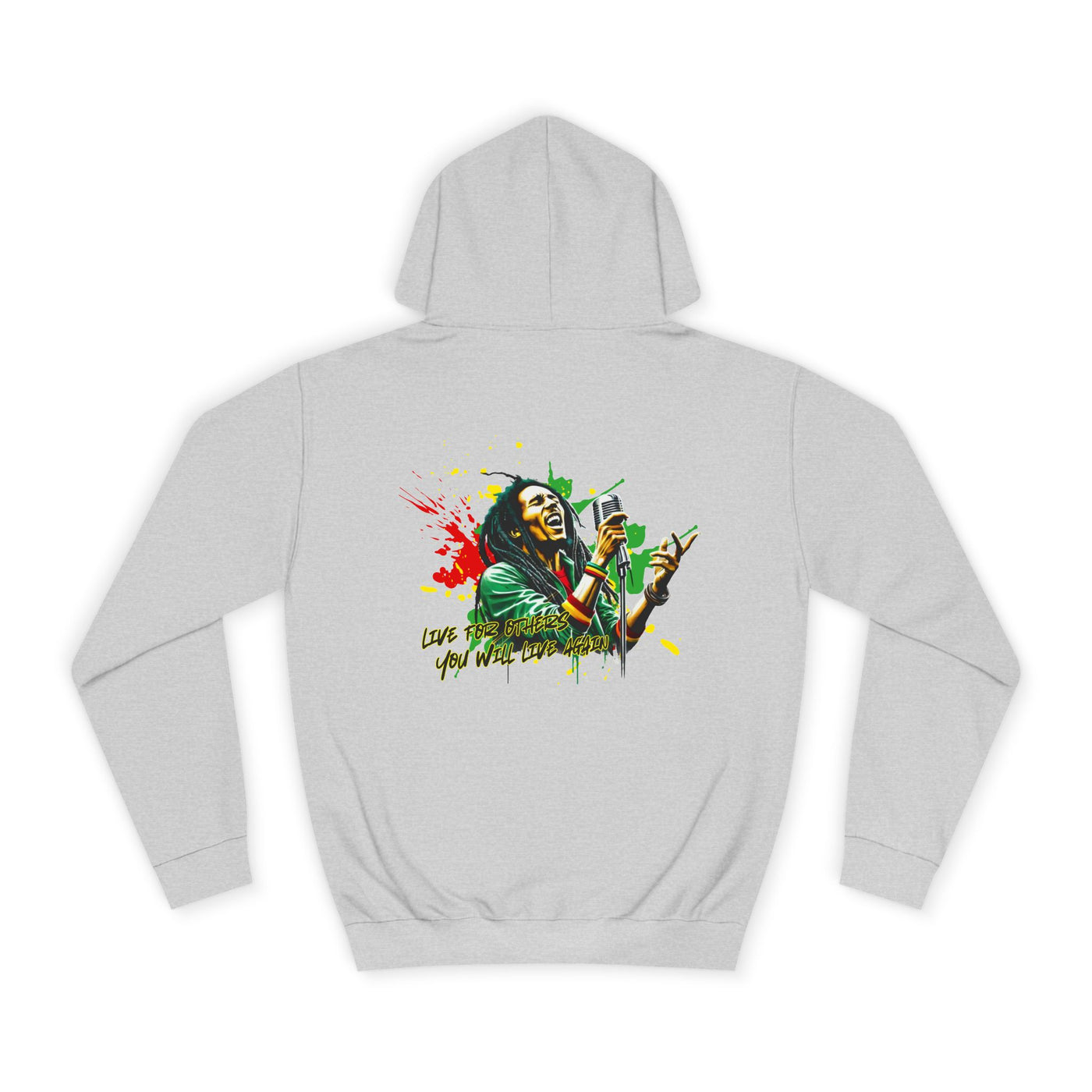 Live for others B  o  b   M a r l e y Hoodie