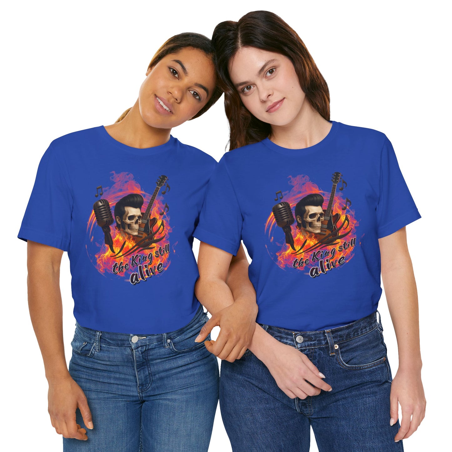 Music Vibes Unisex Jersey Tee - 'The King Still Alive' Graphic T-Shirt