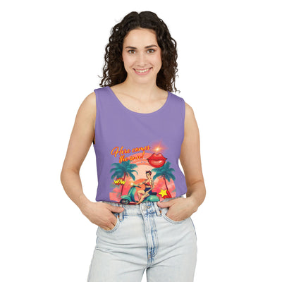 Retro Summer Vibes Tank Top Here comes the sun