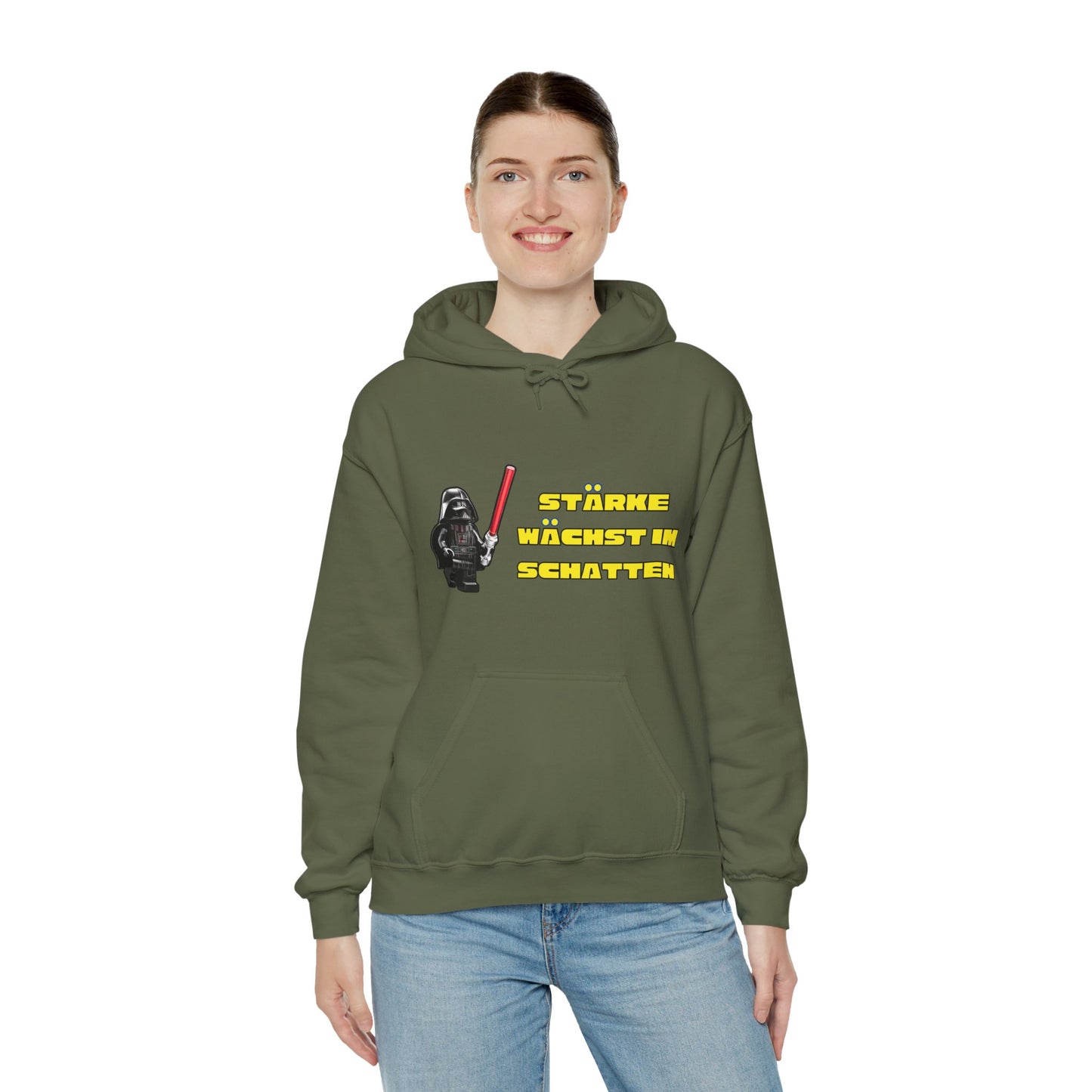 Darth Vader Inspired Hoodie - "Strength grows in the shadows" 