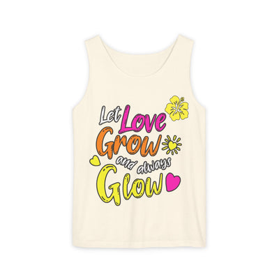 Tank Let Love Grow ... , Motivational Workout Shirt