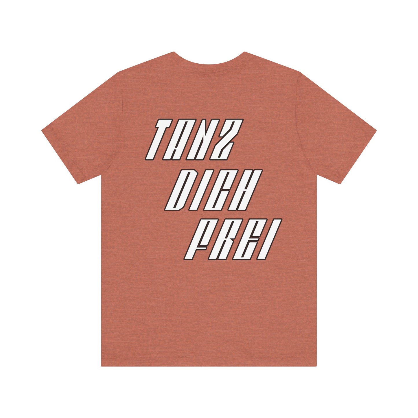 Tanz dich frei - Retro Techno Vibe Unisex Tee, Dance Party Shirt, Gift for Ravers, Festival Fashion,