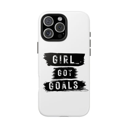 Handyhülle  Phone Case - "Girl Got Goals" - Stylish Protection for Ambitious Women