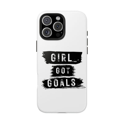 Handyhülle  Phone Case - "Girl Got Goals" - Stylish Protection for Ambitious Women