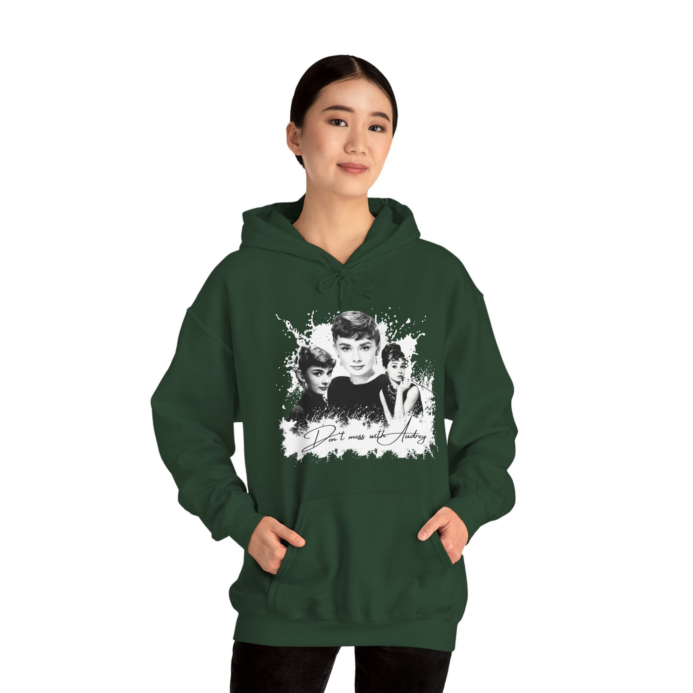 Retro Audrey Hepburn Hoodie - Classic Style