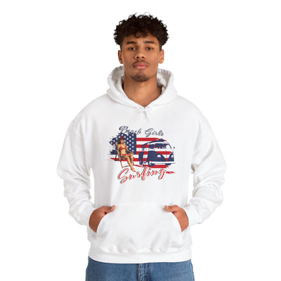 Beach Girls Surfing USA Hoodie