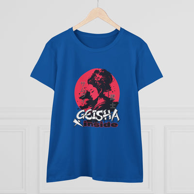 "Geisha Inside"Fleece Shirt, Cozy