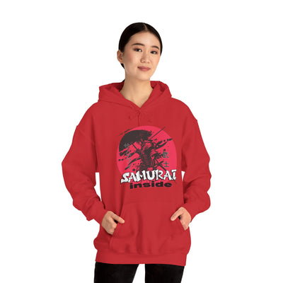 Samurai Inspired Hoodie, Cozy Streetwear,
