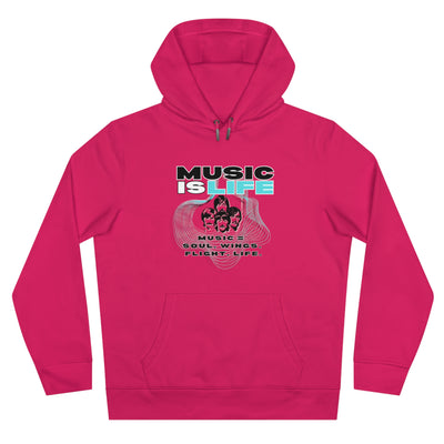 Beatles Music Is Life King Hooded Sweatshirt | Perfect for music lovers