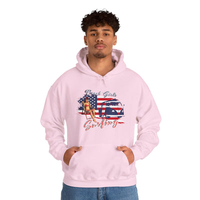 Beach Girls Surfing USA Hoodie