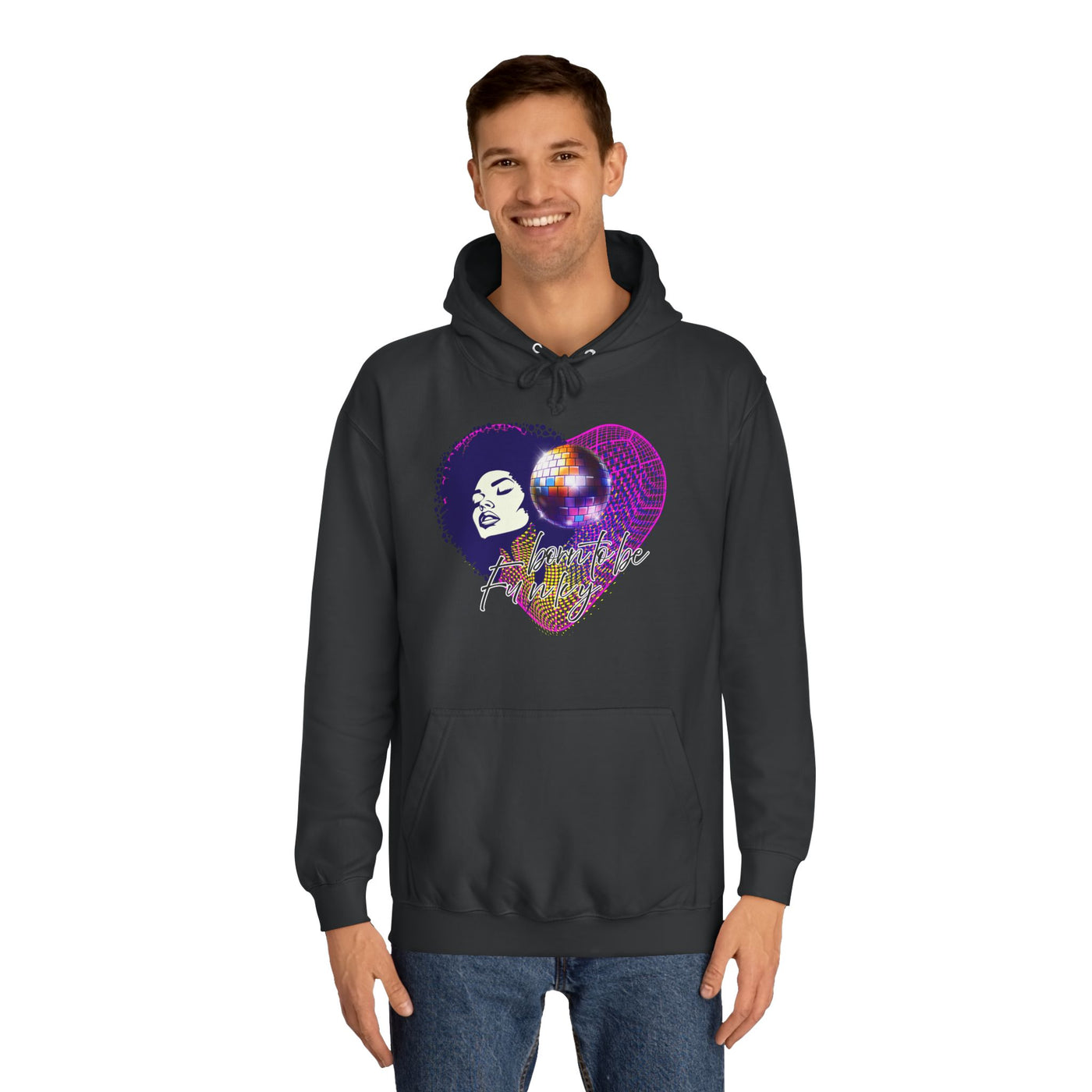 Born to be funky  Hoodie - Melly Silence