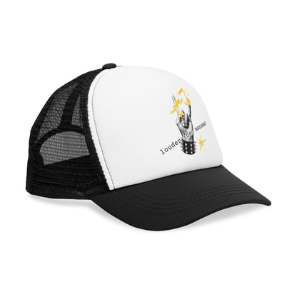 Punk Mesh Cap "louder than manowar"