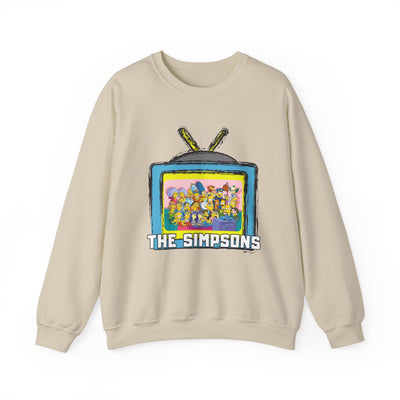 The Simpsons Unisex Heavy Cotton Sweatshirt